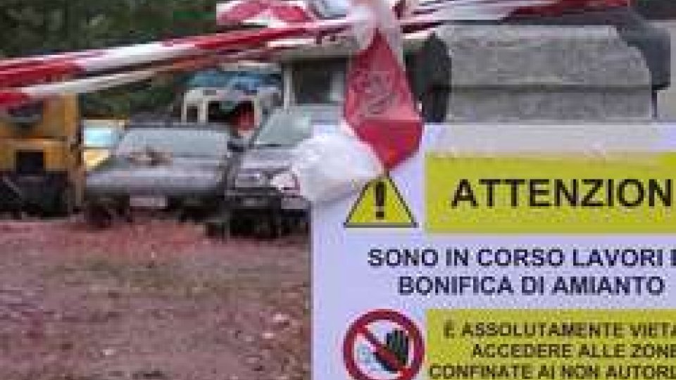 Area bonificataAmianto nel rogo di Fiorentino: le rassicurazioni