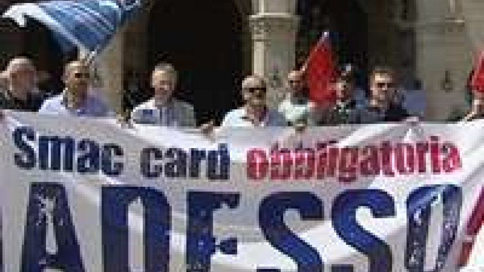 “Smac Obbligatoria Adesso”, la manifestazione CSU sul Pianello“Smac Obbligatoria Adesso”, la manifestazione CSU sul Pianello