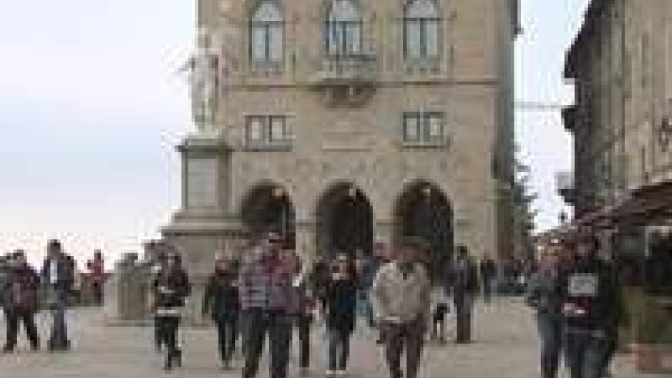 Buono l'afflusso turistico oggi a San Marino città