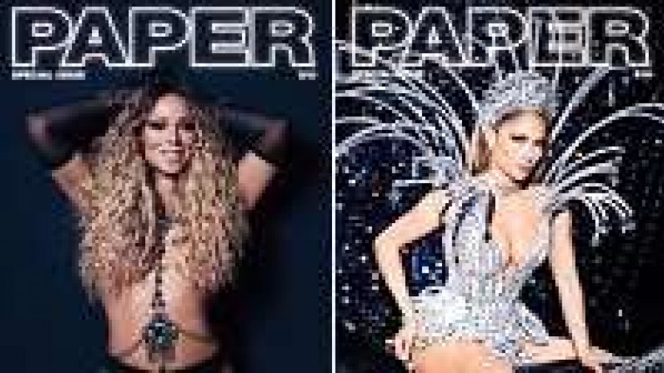 J-Lo e Mariah Carey, sfida sexy a Las Vegas