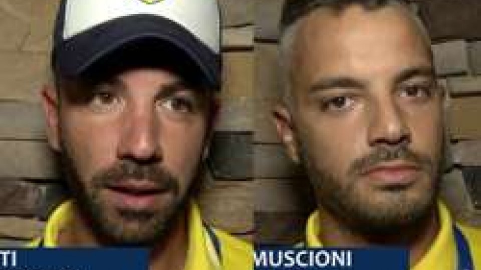 Alex Santi e Andrea MuscioniUddevalla-Tre Fiori 8-0: le considerazioni di Santi e Muscioni