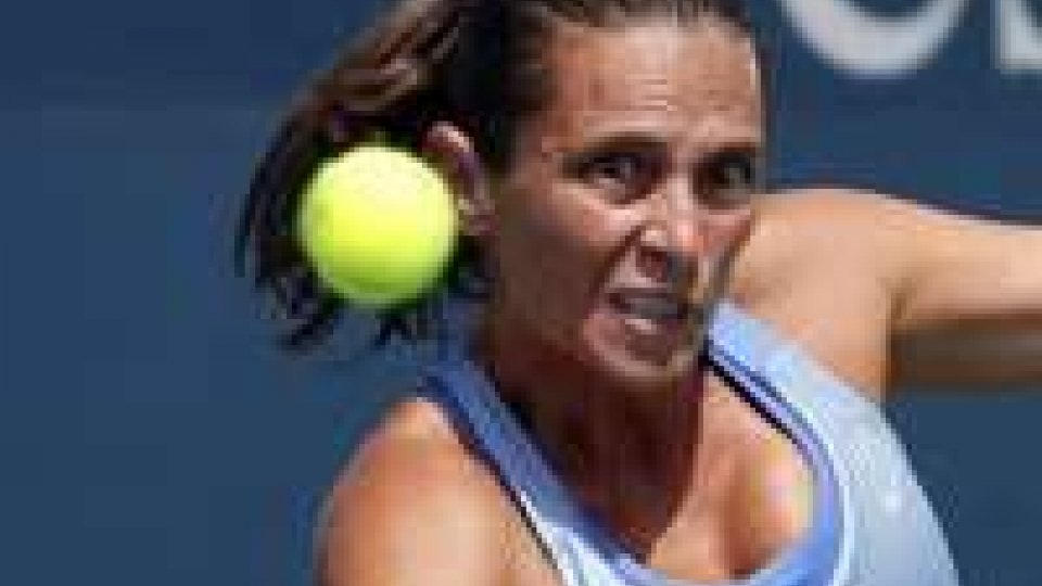 Tennis, Cincinnati: alla Vinci il derby con Sara Errani.