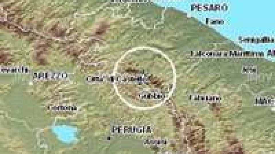 Scossa di terremoto in provincia di Pesaro-Urbino