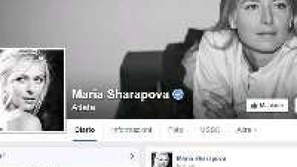 Sharapova, la tennista più amata su Facebook