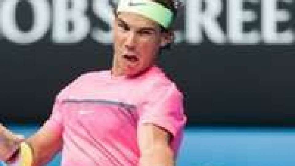 Australian Open: Nadal si ferma ai quarti, ok Sharapova