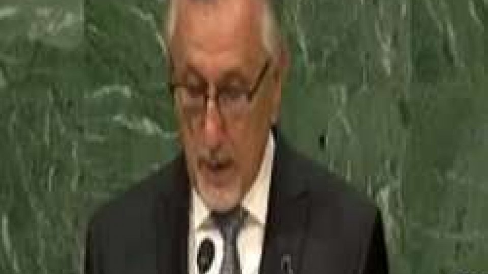 Pasquale ValentiniIl segretario Valentini interviene alla 71esima Assemblea Generale ONU