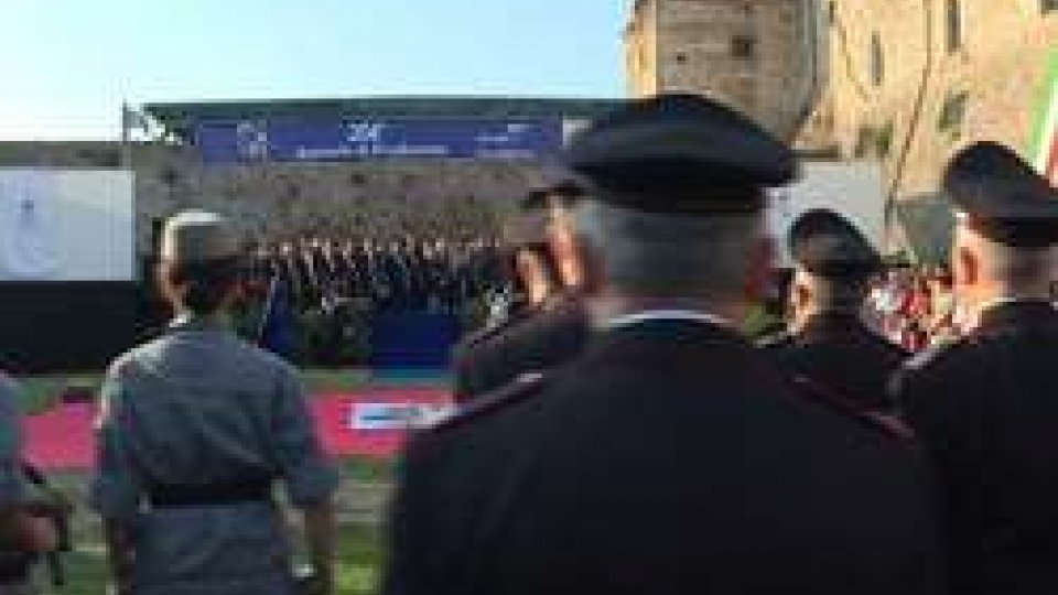 A Castel Sismondo le celebrazioniI Carabinieri di Rimini festeggiano il 204° anniversario della fondazione dell'Arma
