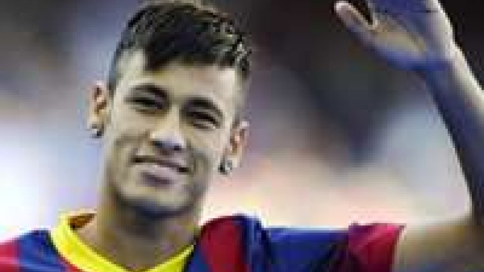 Barcellona : primo goal Neymar
