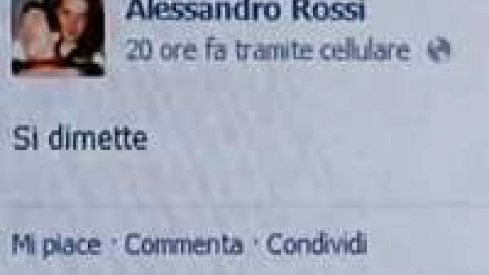Marco Gatti (Pdcs): "Non mi dimetto", Alessandro Rossi (SU) invece le confermaMarco Gatti (Pdcs): "Non mi dimetto", Alessandro Rossi (SU) invece le conferma