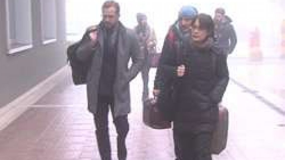 L'arrivo degli avvocati in tribunale"Criminal Minds": chiesto l'ex ministro Visco come testimone