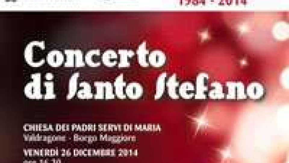 A Valdragone la trentesima edizione del Concerto di Santo Stefano
