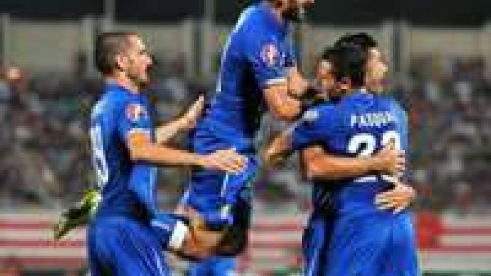 Malta-Italia 0-1, Pellé in gol al debutto: espulso Bonucci
