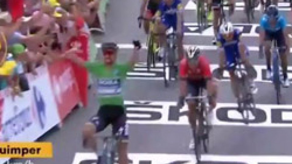 Tour: Sagan scatenato, bene Nibali