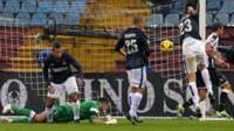 Calcio, Udinese elimina l'Inter in Coppa Italia