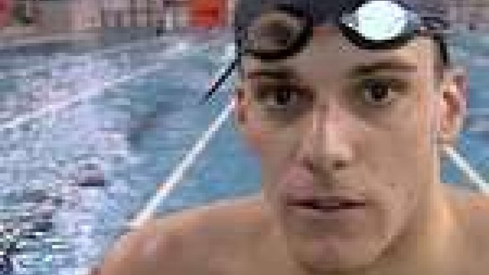 San Marino - Emanuele Nicolini è tornato a nuotare verso i Giochi dei Piccoli Stati