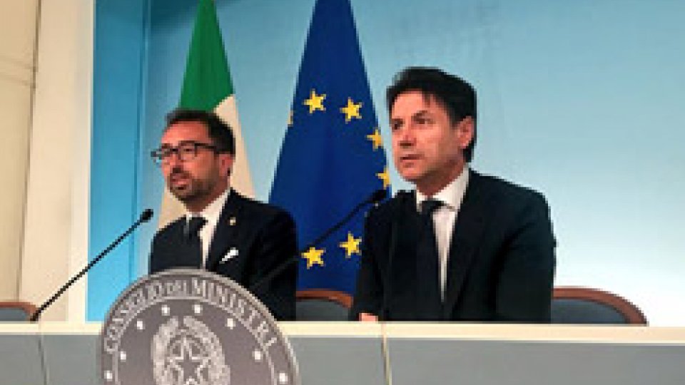 Giuseppe Conte e Alfonso Bonafede