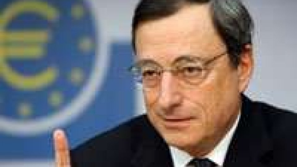 Draghi: la crescita è la priorità dell'Europa, Italia sulla strada giusta