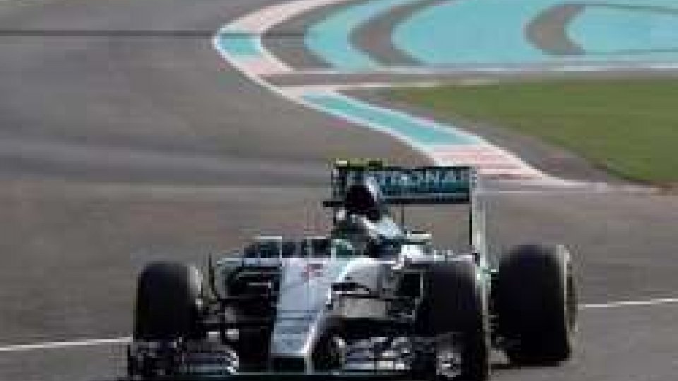 F1: Abu Dhabi,  Rosberg in pole, 3° la Ferrari