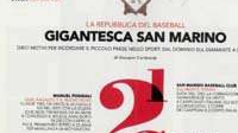 San Marino protagonista su SportWeek