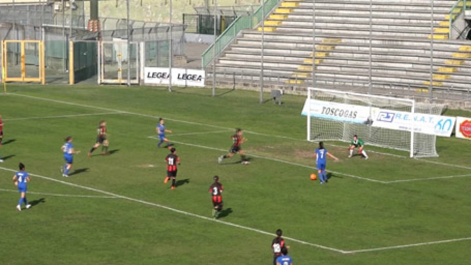 San Marino Academy-Lucchese 11-0Calcio Femminile: la San Marino Academy debutta con una goleada