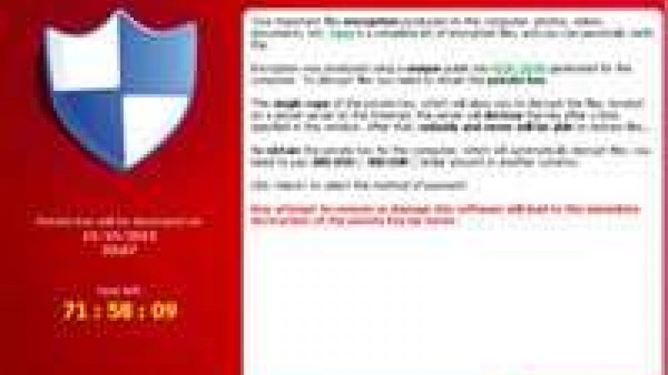 "CryptoLocker": i consigli della Gemdarmeria contro il virus più temuto dagli internauti"CryptoLocker": i consigli della Gendarmeria contro il virus più temuto dagli internauti