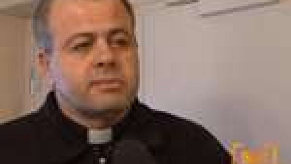 San Marino - Padre Feras Hejazin in visita a San Marino per riabbracciare i vecchi amici