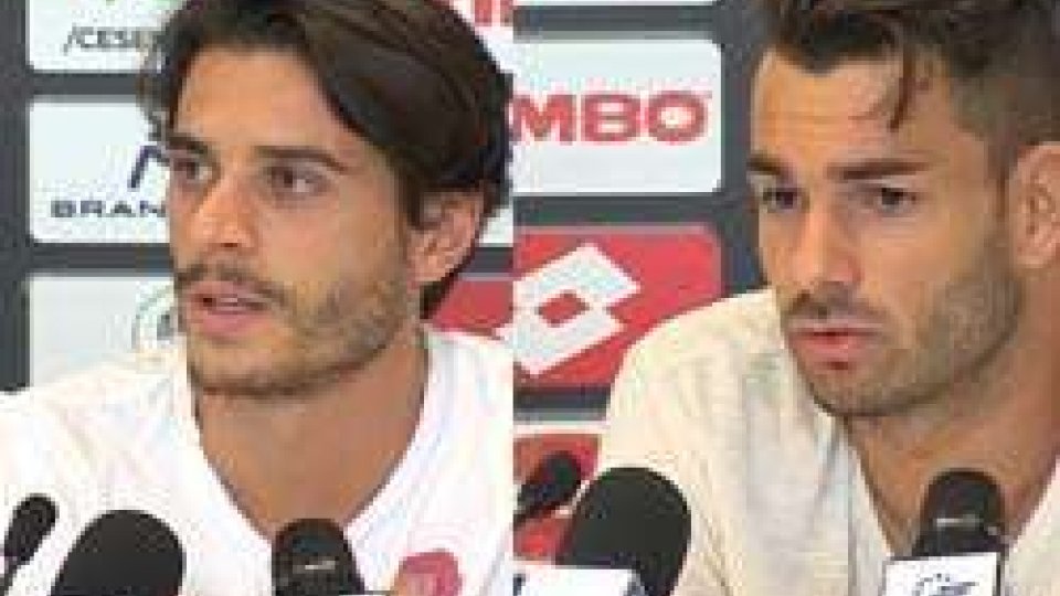 Alessandro Ligi e Antonio CinelliCesena avanti in Coppa