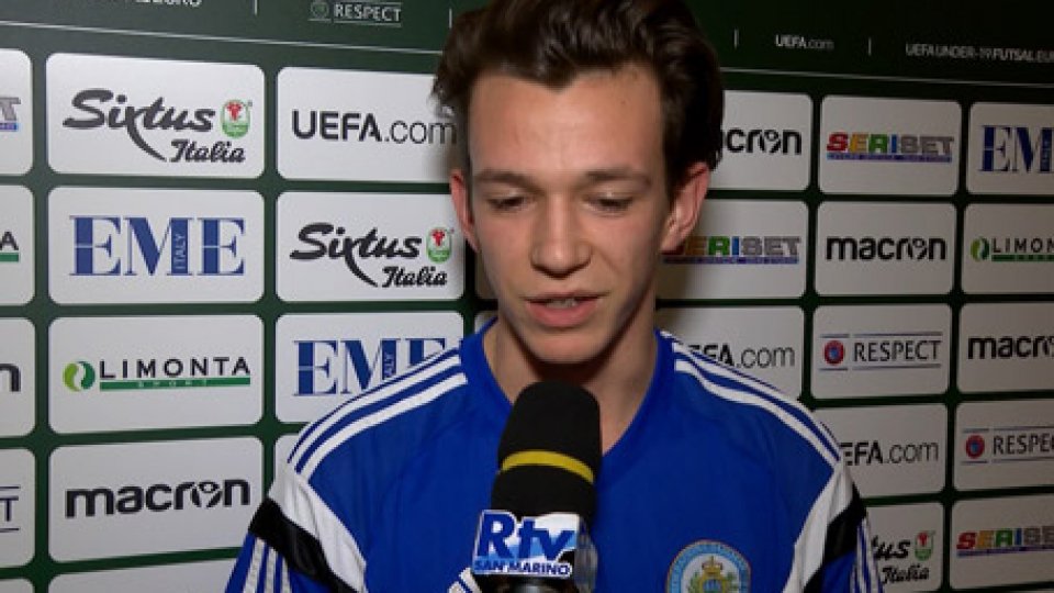 Elia MichelottiFutsal U19, Michelotti: "Siamo emozionati. Svezia quella che fa più paura, aspettiamo Cipro"