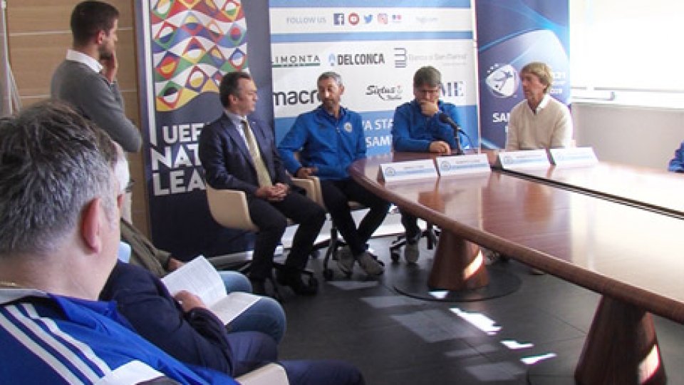 La presentazione alla Casa del CalcioFutsal: San Marino sede ospitante del turno preliminare degli Europei Under 19