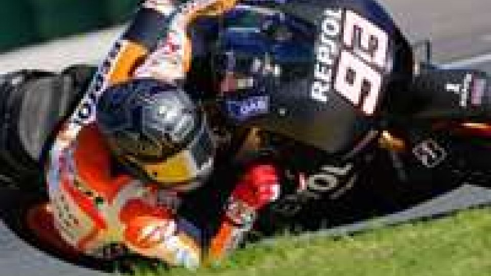 Moto: Qatar; prima pole MotoGp a Marquez, decimo Rossi