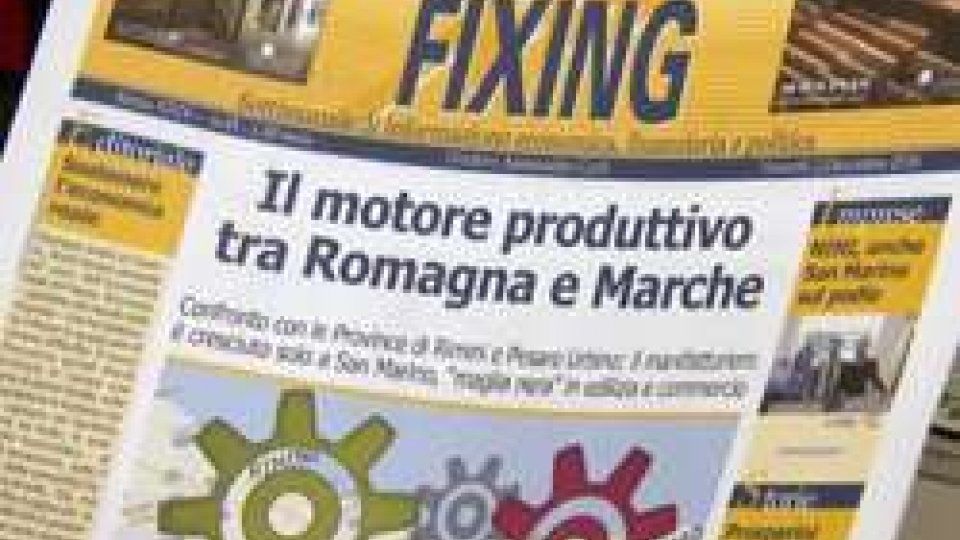 La prima pagina di FixingInchiesta del settimanale economico Fixing sul sistema imprenditoriale di San Marino