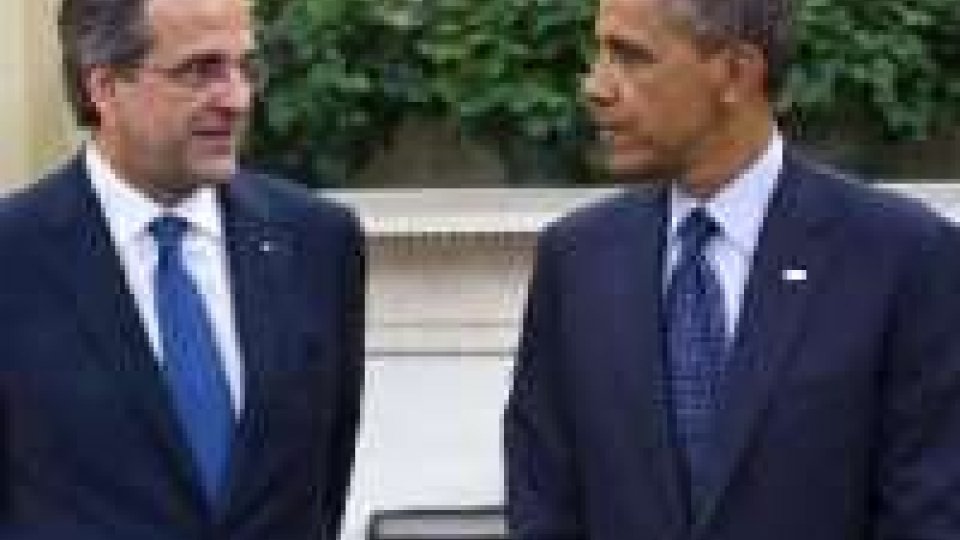 Obama loda gli sforzi della Grecia per bilanciare l'austerity