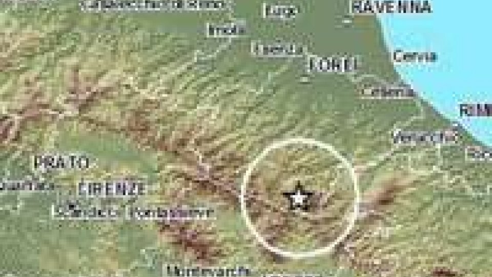 Terremoto: scossa 3,9 nel Montefeltro