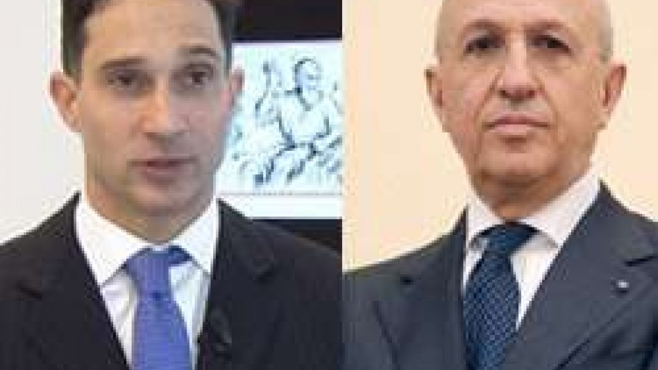 Matteo Mularoni e Antonio PautelliMularoni d'accordo con Patuelli sulla pubblicazione dei grandi debitori delle banche