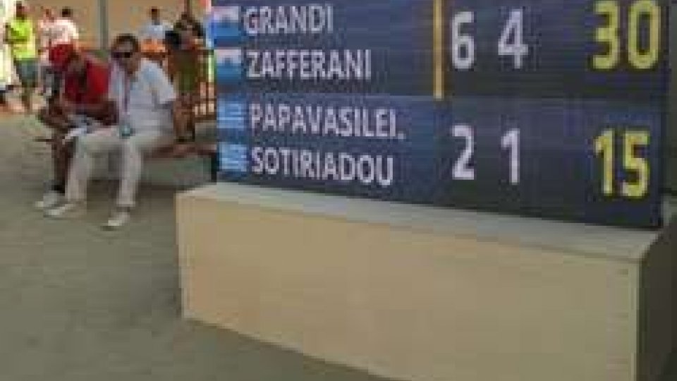 Beach Tennis, doppio femminile. Clamoroso a Pescara: dopo l'Italia c'e' San Marino