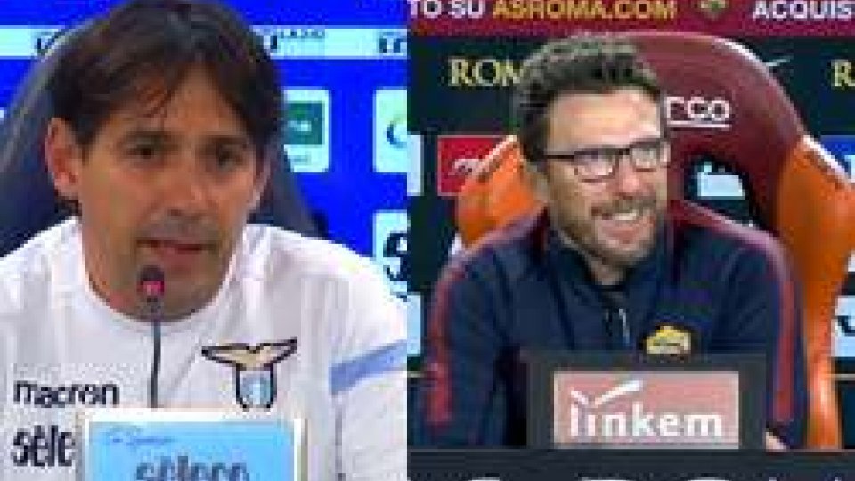 Simone Inzaghi e Eusebio Di FrancescoSerie A: verso il derby di Roma