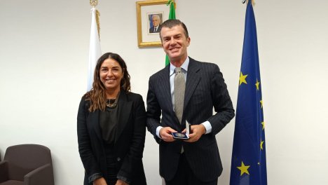 Denise Bronzetti e Giorgio Silli