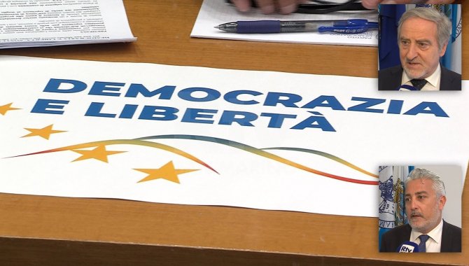 “Democrazia e Libertà”: presentato nome e logo della coalizione Dc-Ar