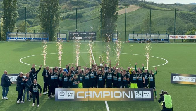 La prima storica volta della Virtus: neroverdi campioni di San Marino