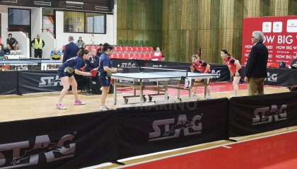 Montenegro 2019: il tennis tavolo blinda la medaglia nel doppio femminile