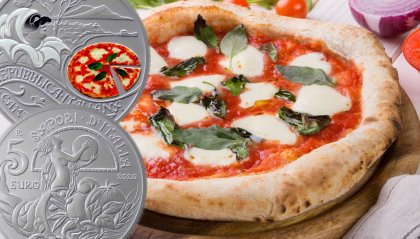 La Zecca di Stato italiana celebra la Pizza