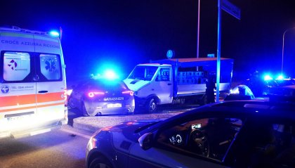 Inseguimento con speronamento a Rimini: feriti 4 carabinieri