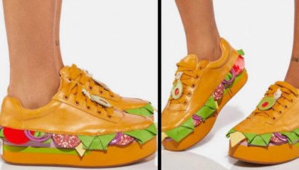 Sneakers a forma di panino