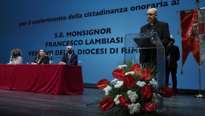 Conferita la cittadinanza onoraria al Vescovo di Rimini, Monsignor Francesco Lambiasi