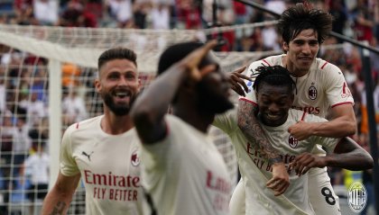 Il Milan è Campione d'Italia: 3-0 a Sassuolo e festa rossonera