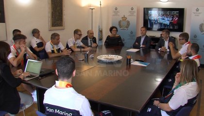 Lonfernini riceve gli atleti di Special Olympics: "Orgoglioso di voi"