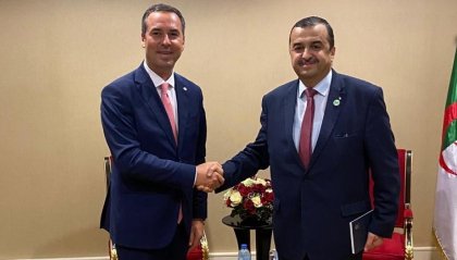 Bilaterale ad Orano: il Segretario Lonfernini incontra Mohamed Arkab, Ministro dell’Energia dell’Algeria