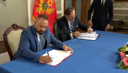 Firmato un memorandum d’intesa tra San Marino e Montenegro