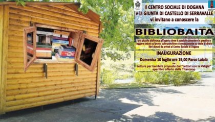 Al via la "Bibliobaita" di Serravalle