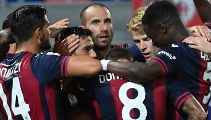 Coppa Italia: Bologna, vittoria di misura. Passa anche la Cremonese